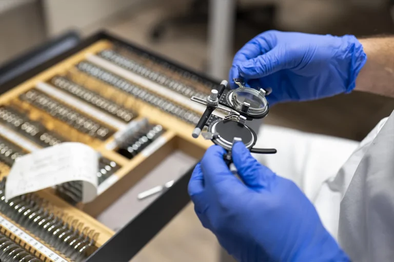 Strumentazione per controllo della vista miopica